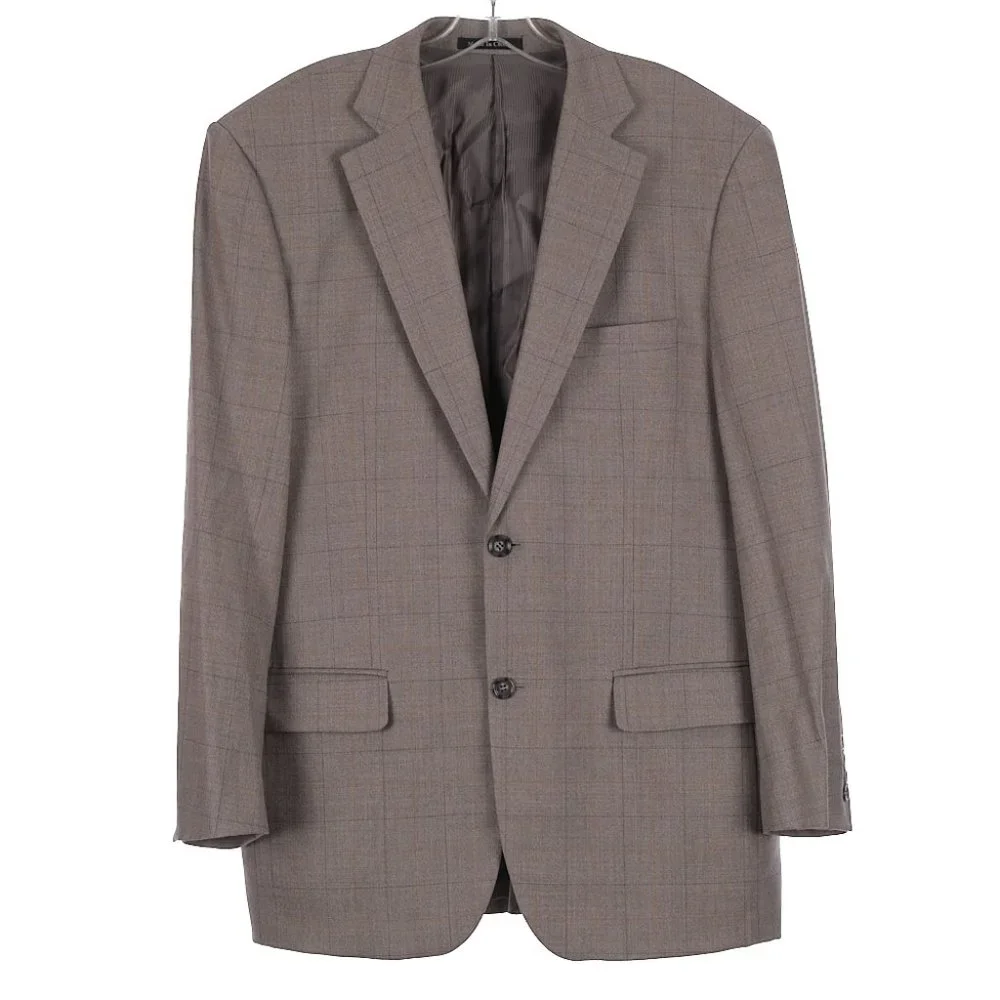 Pendleton Gray 100% Wool Suit Jacket 44R